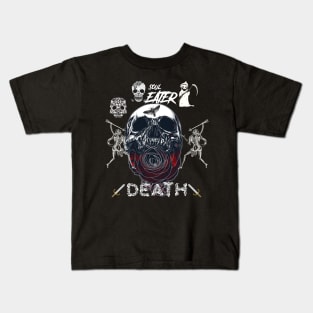 Death Skull Zone Kids T-Shirt